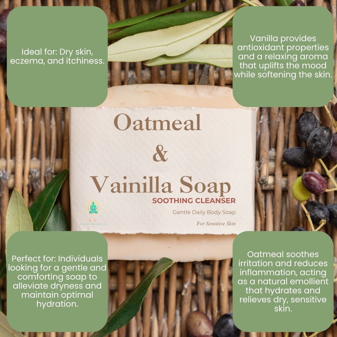 Oat and Vainilla Handmade Soap